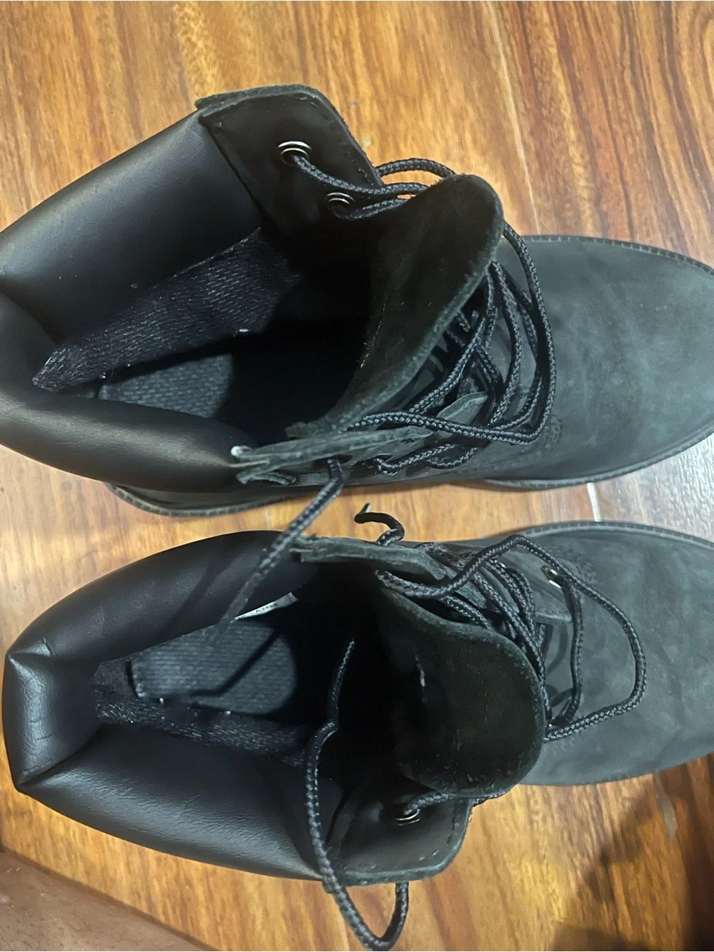 Timberland youth 4.5 Black Waterproof Men's Lace-Up Boots
